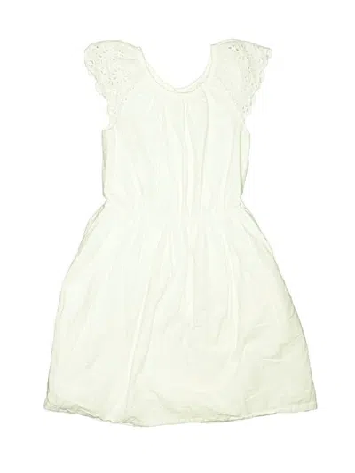 Pre-owned Gap Kids' Dress In White