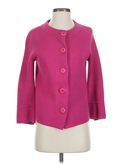 Pre-owned Harold's Cardigan Sweater In Pink