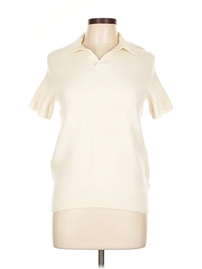 Pre-owned Reiss Sweater Vest In White