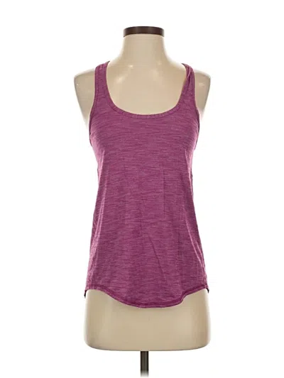 Pre-owned Lululemon Athletica Active Tank Top In Purple