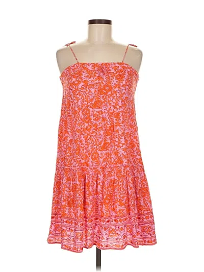 Pre-owned Billabong Casual Dress In Orange