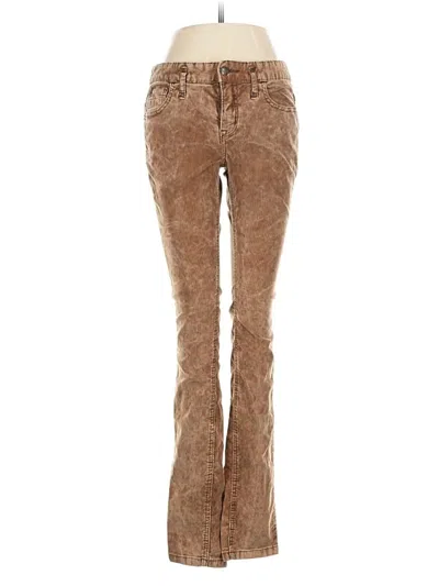 Pre-owned Free People Casual Pants In Brown