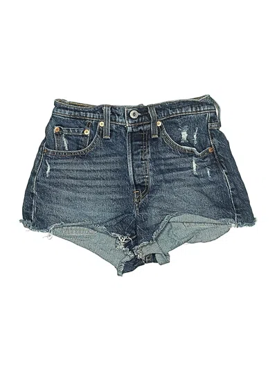 Pre-owned Levi's Denim Shorts In Blue