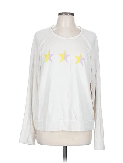 Pre-owned Sundry Sweatshirt In White