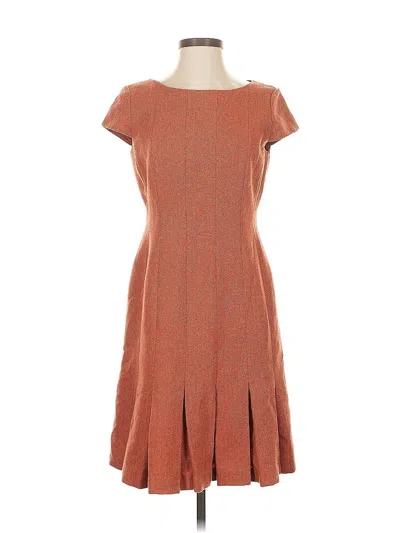 Pre-owned Talbots Casual Dress In Brown