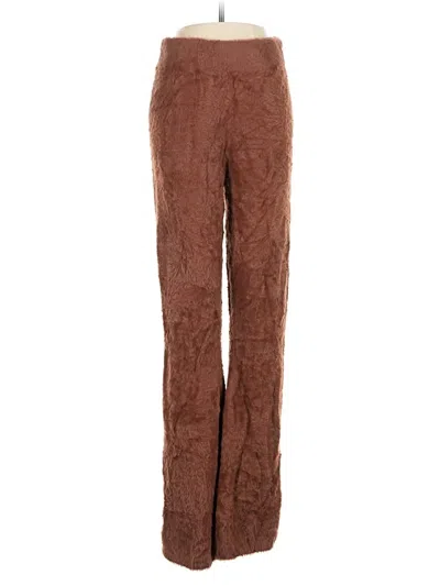 Pre-owned Carbon38 Casual Pants In Brown