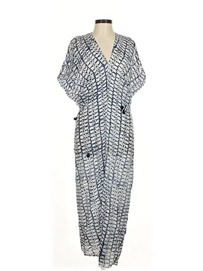 Pre-owned Mirth Casual Dress In Blue