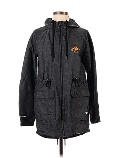 Pre-owned Under Armour Zip Up Hoodie In Gray