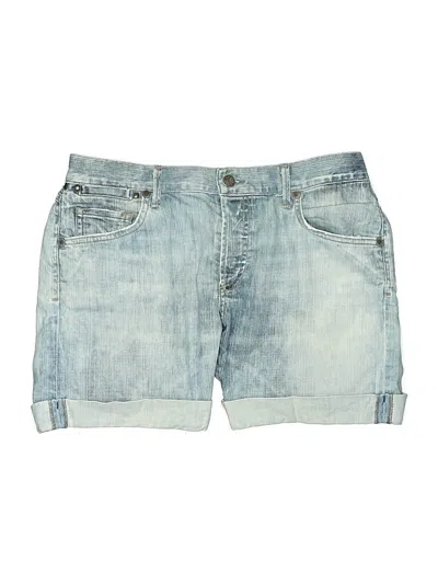 Pre-owned Citizen Of Humanity Denim Shorts In Blue