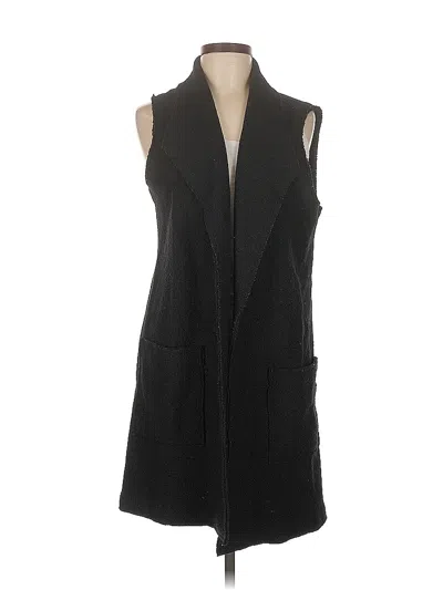 Pre-owned Tahari Cardigan Sweater In Black