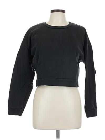 Pre-owned Reformation Jeans Sweatshirt In Black