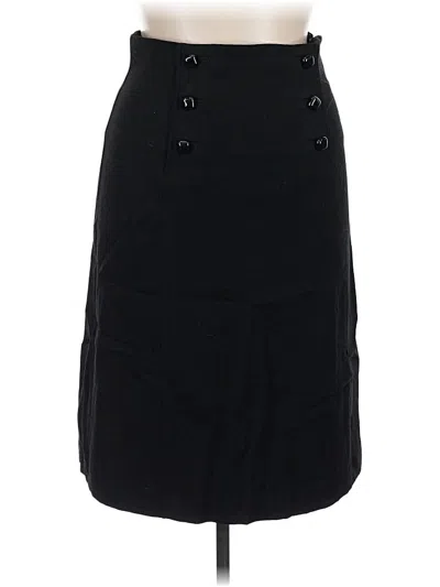 Pre-owned Banana Republic Formal Skirt In Black