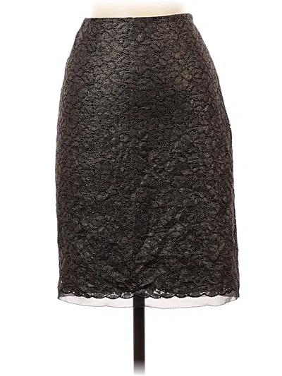 Pre-owned Ann Taylor Formal Skirt In Black