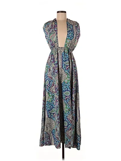 Pre-owned Unbranded Casual Dress In Blue