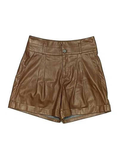 Pre-owned Paige Shorts In Brown