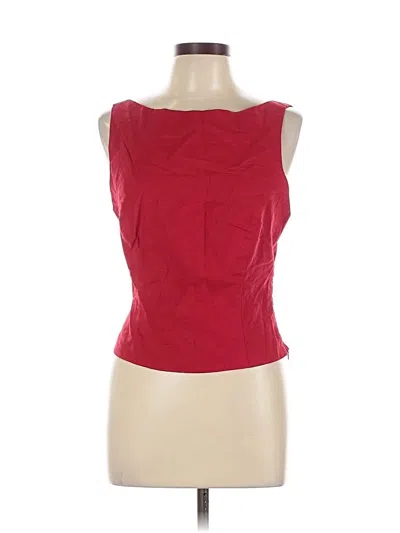 Pre-owned Rihoas Sleeveless Blouse In Red