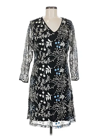 Pre-owned Chico's Cocktail Dress In Black