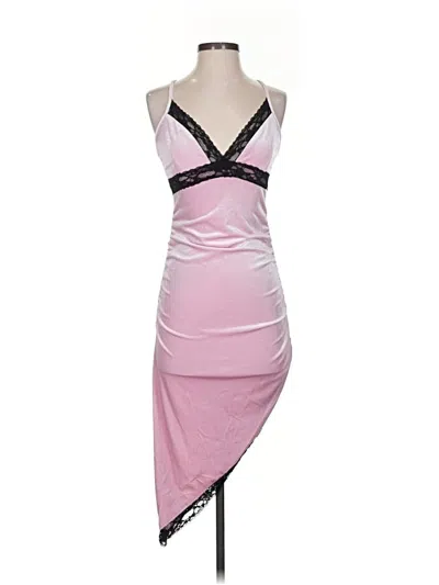 Pre-owned Forever 21 Cocktail Dress In Pink