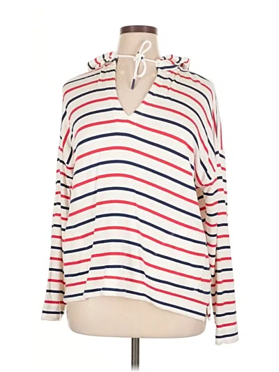 Pre-owned Vineyard Vines Pullover Sweater In White