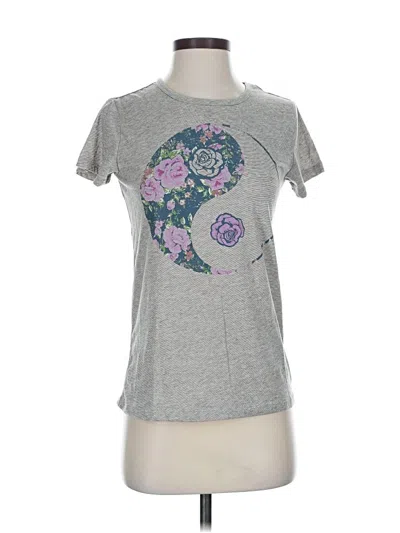 Pre-owned Fifth Sun Short Sleeve T-shirt In Gray