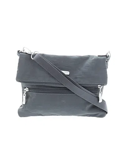 Pre-owned Baggallini Crossbody Bag In Gray