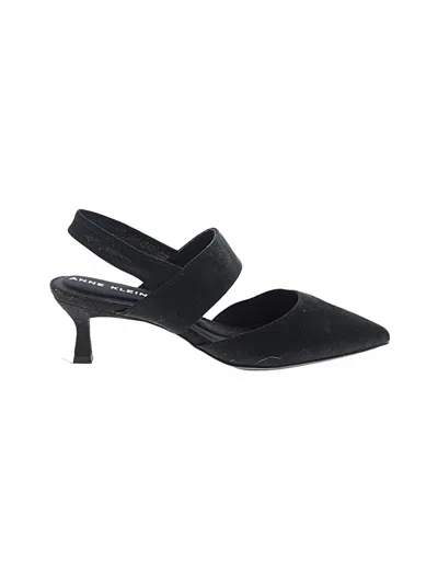 Pre-owned Anne Klein Heels In Black