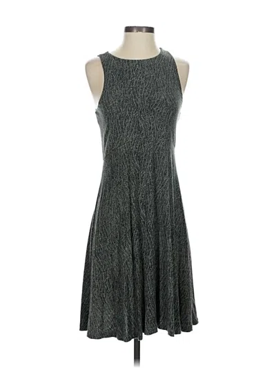 Pre-owned Athleta Casual Dress In Gray