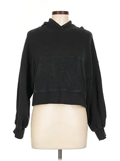 Pre-owned Zenana Sweatshirt In Black