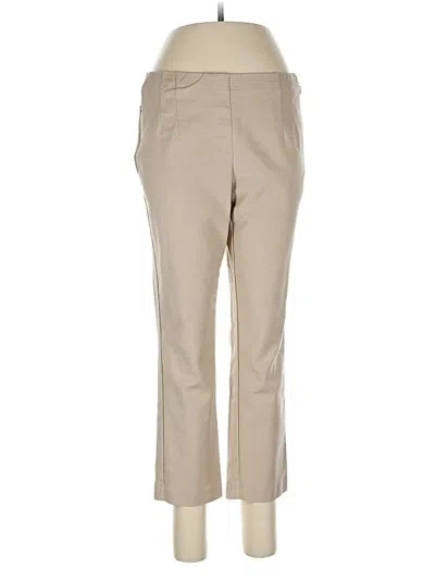 Pre-owned Jjill Khaki Pant In Brown