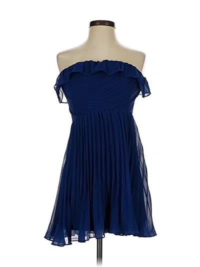 Pre-owned Lulus Cocktail Dress In Blue