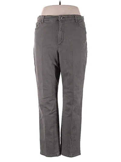 Pre-owned Gloria Vanderbilt Jeans In Gray