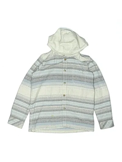 Pre-owned Billabong Kids' Long Sleeve Top Silver Tops