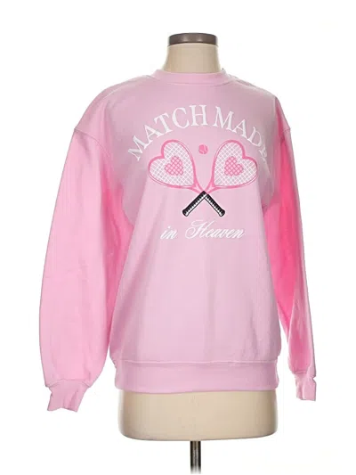 Pre-owned Wound Up Sweatshirt In Pink