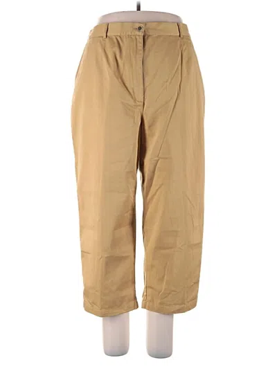 Pre-owned L.l.bean Khaki Pant In Brown