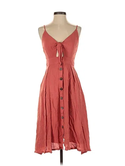 Pre-owned Le Lis Casual Dress In Red