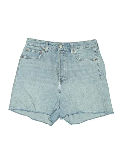 Pre-owned Denim Forum Denim Shorts In Blue