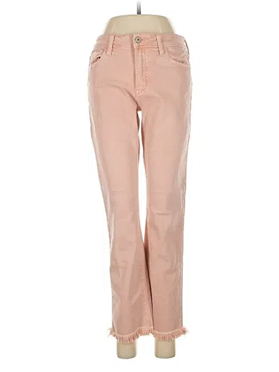 Pre-owned Vervet Jeans In Brown