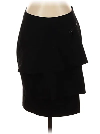 Pre-owned Bisou Bisou Casual Skirt In Black