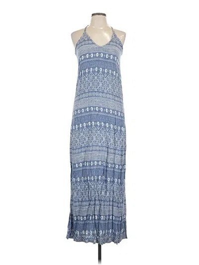 Pre-owned Roxy Casual Dress In Blue