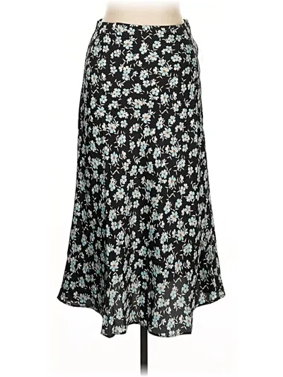 Pre-owned Aqua Casual Skirt In Black