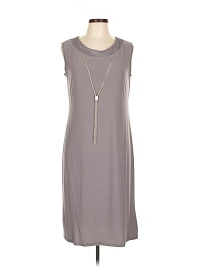 Pre-owned R & M Richards Casual Dress In Gray