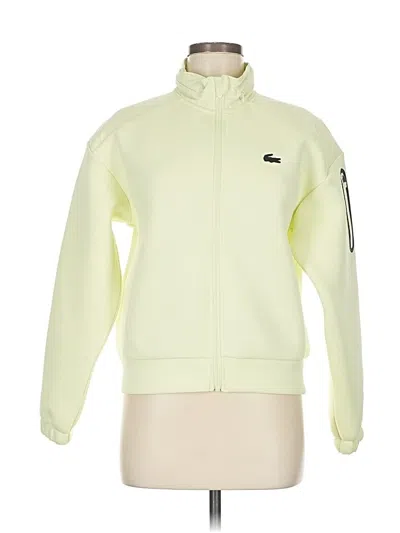 Pre-owned Lacoste Sport Track Jacket In Yellow