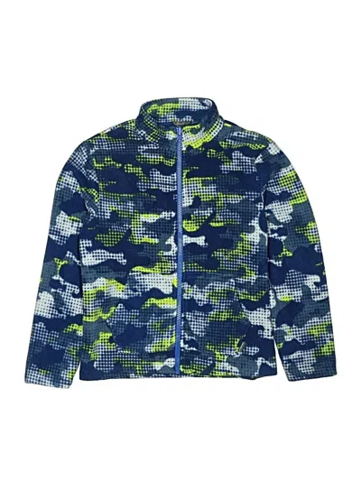 Pre-owned Eddie Bauer Kids' Track Jacket In Blue