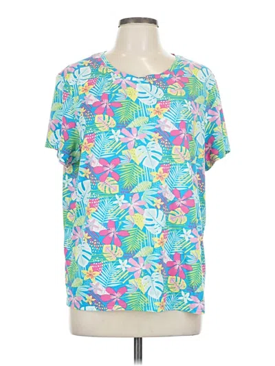 Pre-owned Secret Treasures Short Sleeve T-shirt In Blue