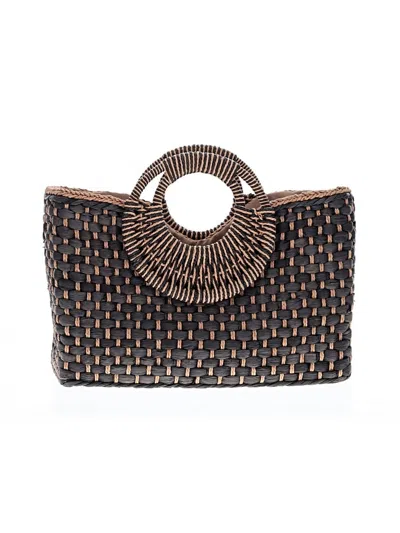 Pre-owned Assorted Brands Satchel In Gray