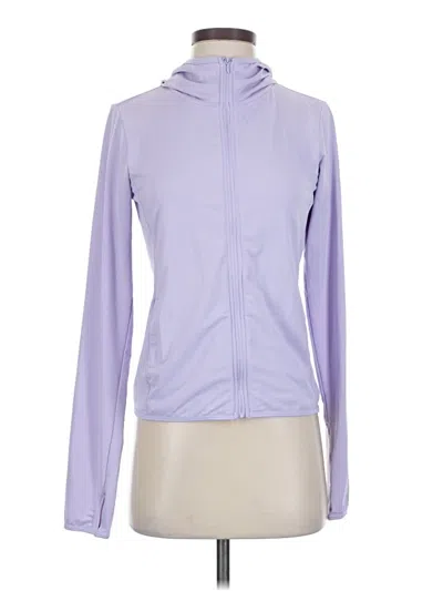 Pre-owned Uniqlo Track Jacket In Purple