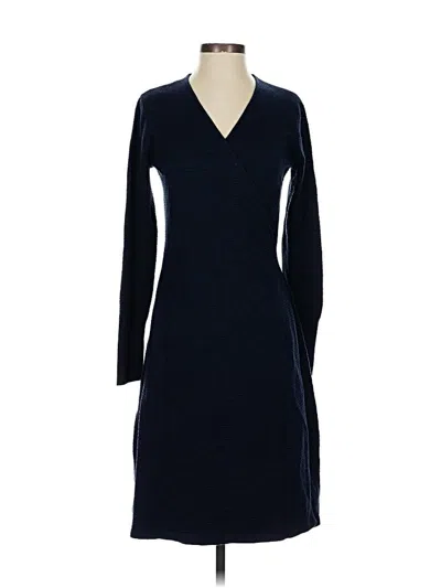 Pre-owned Prana Casual Dress In Blue