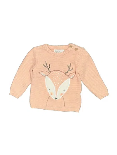 Pre-owned Rene Rofe Babies' Pullover Sweater In Brown