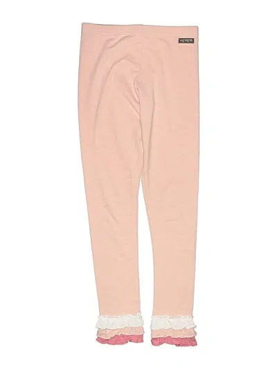 Pre-owned Matilda Jane Kids' Leggings In Pink