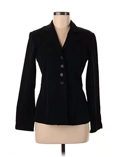 Pre-owned A-list By Wrapper Blazer Jacket In Black
